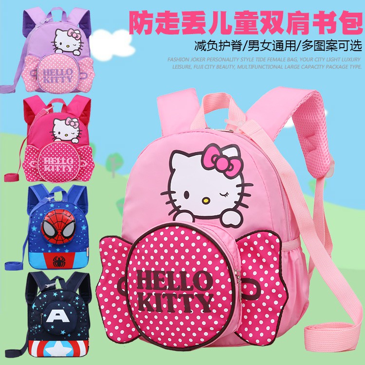 pink spiderman backpack