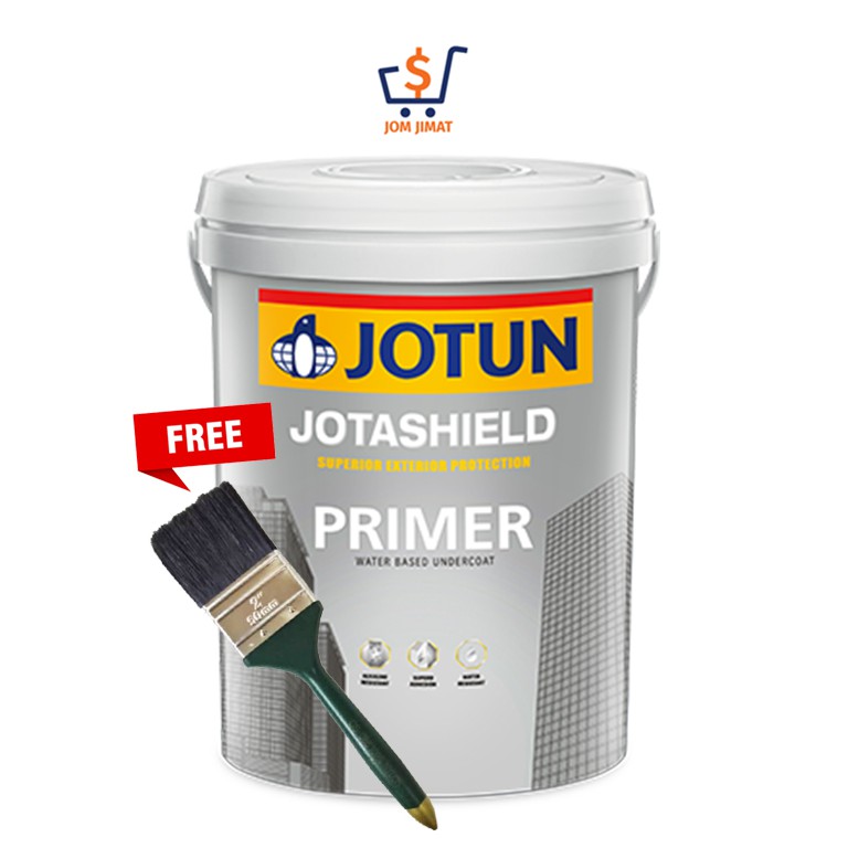 Jotun Jotashield Primer 5L Interior & Exterior Wall FREE 2 Inches
