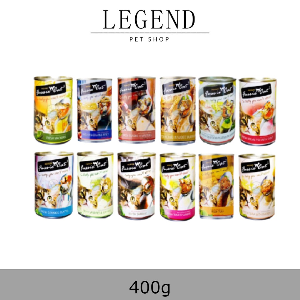 Fussie Cat Premium Cat Canned Food 400g Shopee Malaysia