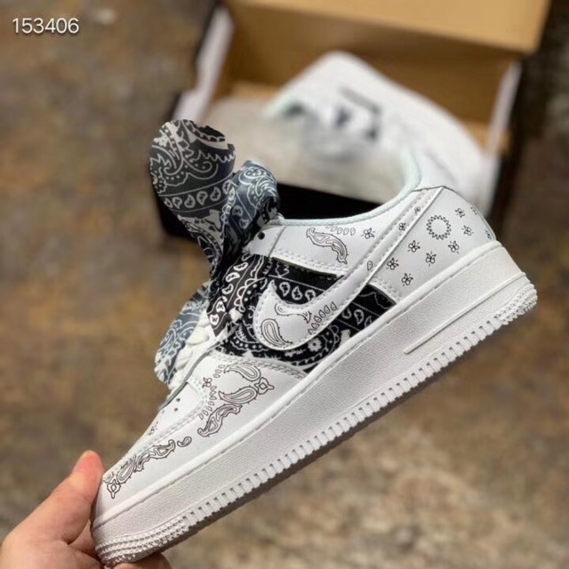 black bandana air force 1