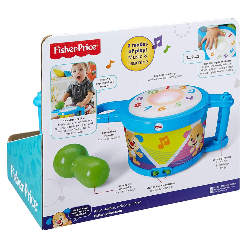 fisher price baby drum