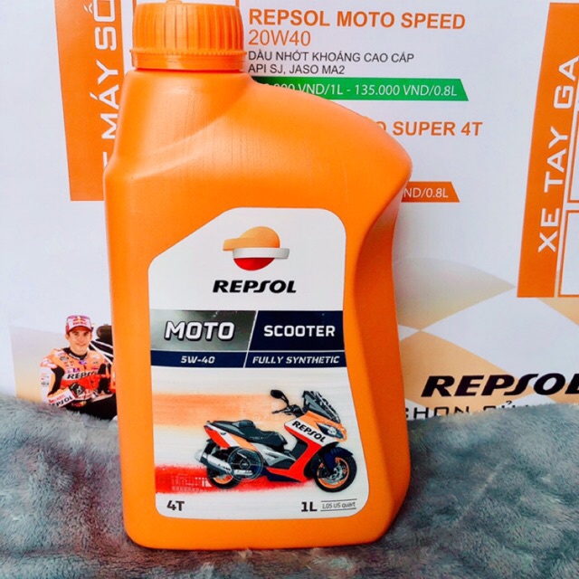 Repsol Scooter Oil 5w40 (Grease) Shopee Malaysia