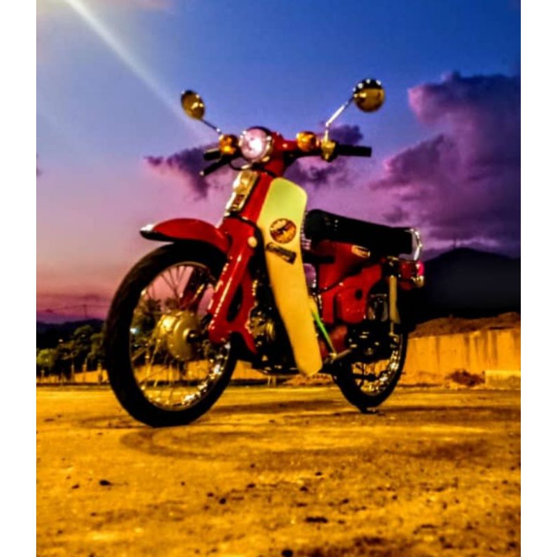 🔥Honda C70🔥All PARTS u0026 Motor ACCESSORIES SPECIAL DESIGN