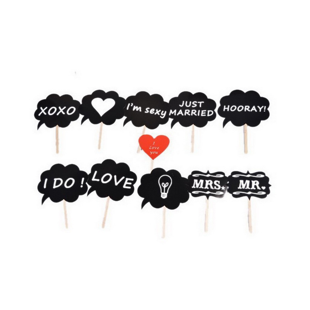 wedding props words