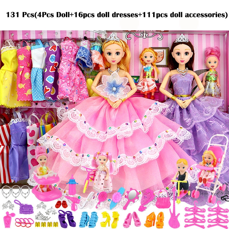 barbie doll set princess