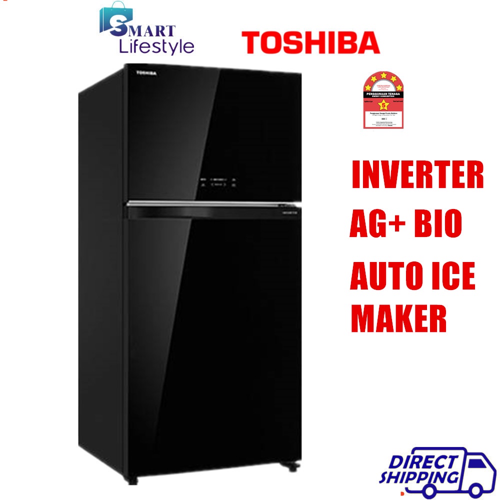 Toshiba SBS Fridge GR-RS682WE-PMY/MSS-580WEVB/MSS-582WEGBI/HSR3918FNPG/RS666N4AC1/GC-B257JQYL/Hitachi HRSN9552DXMY