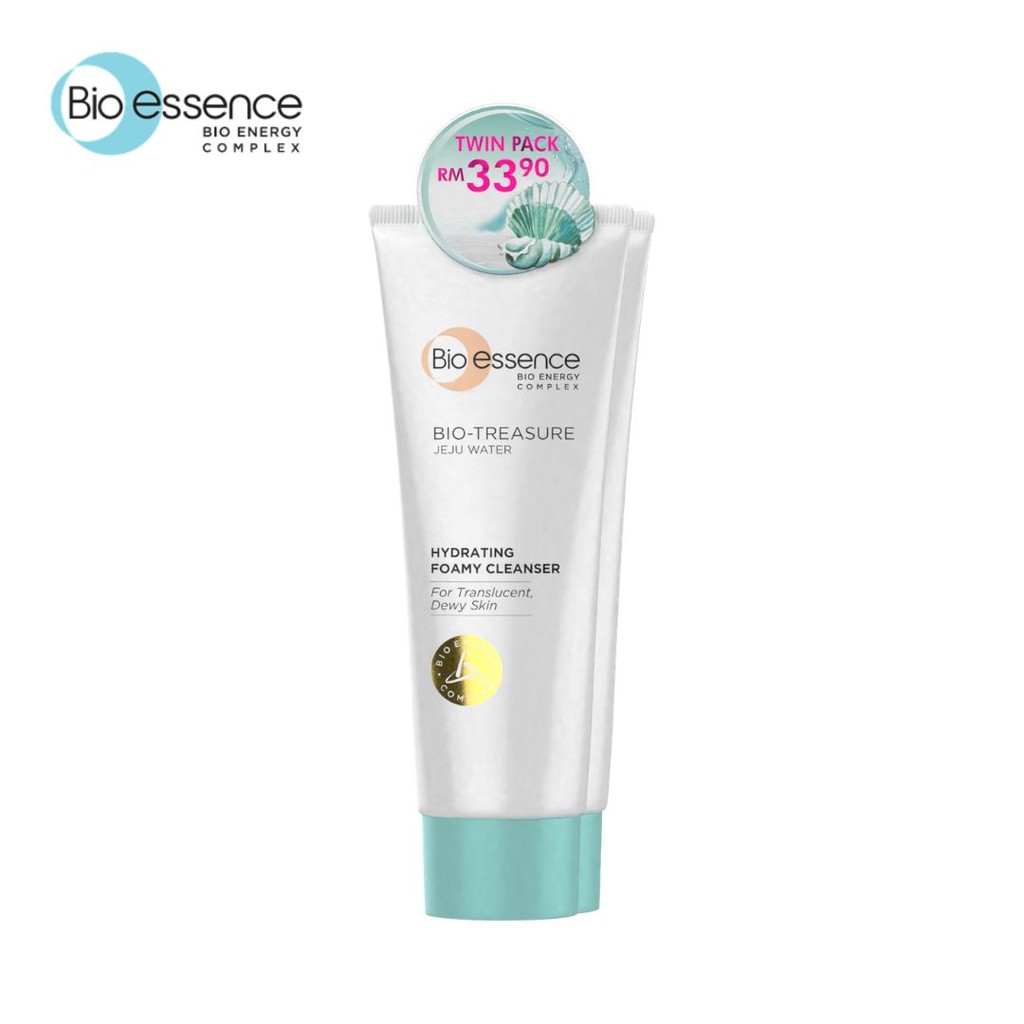 [Twin Pack] Bio-Essence Bio-Treasure Jeju Water Hydrating Foamy ...