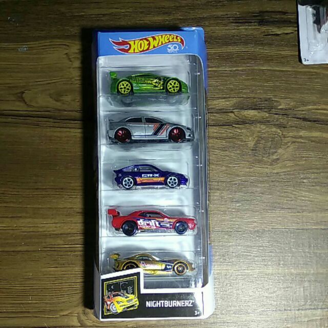 hot wheels 5 pack 2018