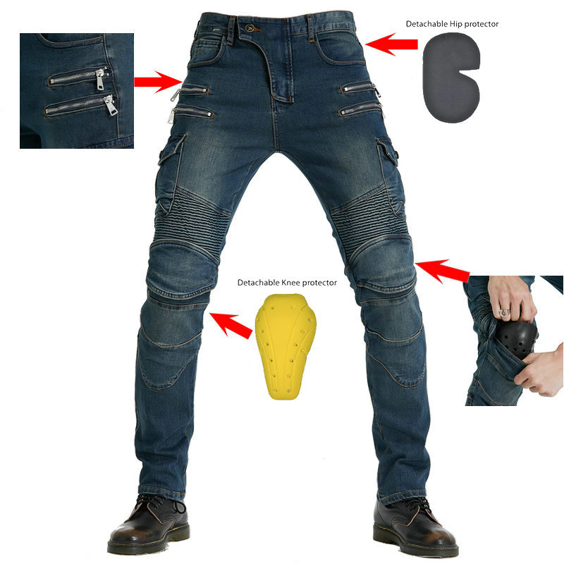 motorcycle jeans stretch