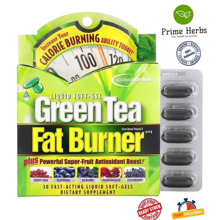 Applied Nutrition Green Tea Extract ECGC 400mg 30Fast acting soft gel