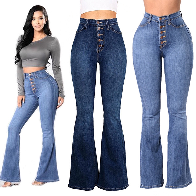 long bootcut jeans ladies