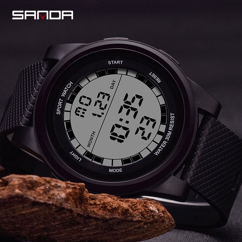 slim digital watch