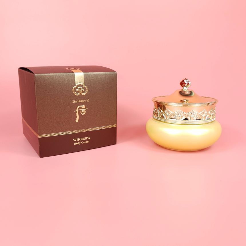 whoo spa body cream