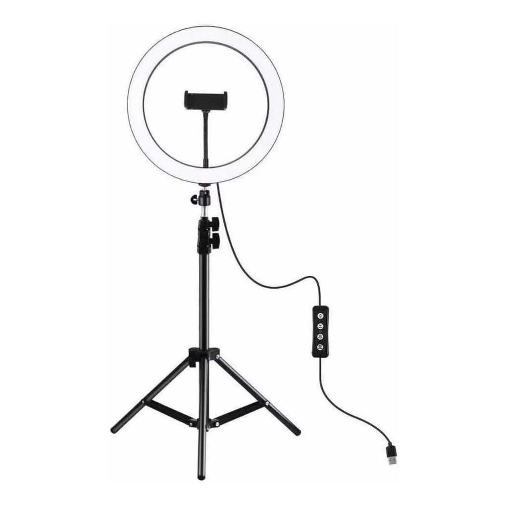 SELFIE RING LIGHT LED LAMP 26cm/33cm WITH 2.1M TRIPOD STAND BEAUTY RINGLIGHT STAND readystock