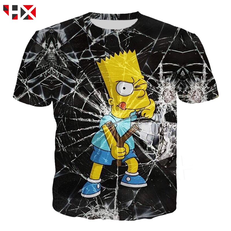 cartoon graphic tees