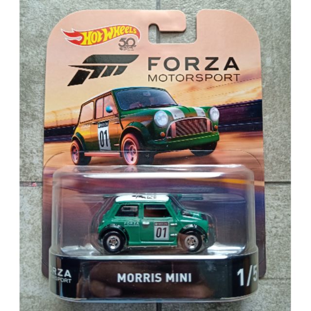 hot wheels forza morris mini