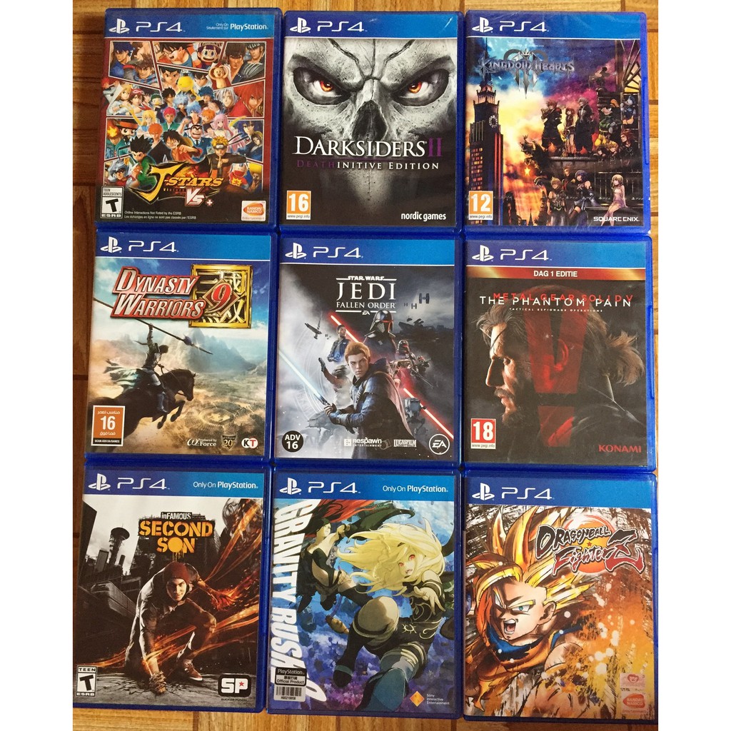 used ps4 games