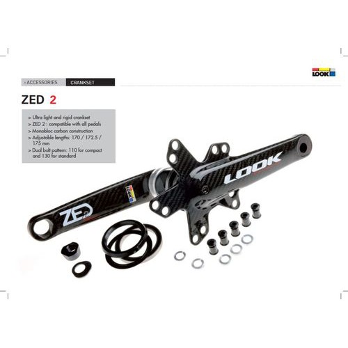 look zed 2 crankset