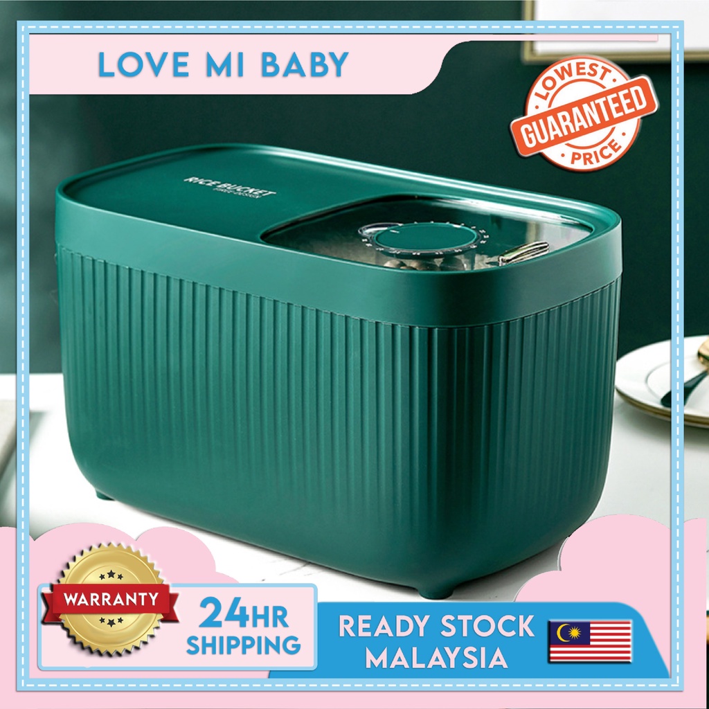 Rice Storage [10kg / 15kg] New Design Modern Container Kitchen Food