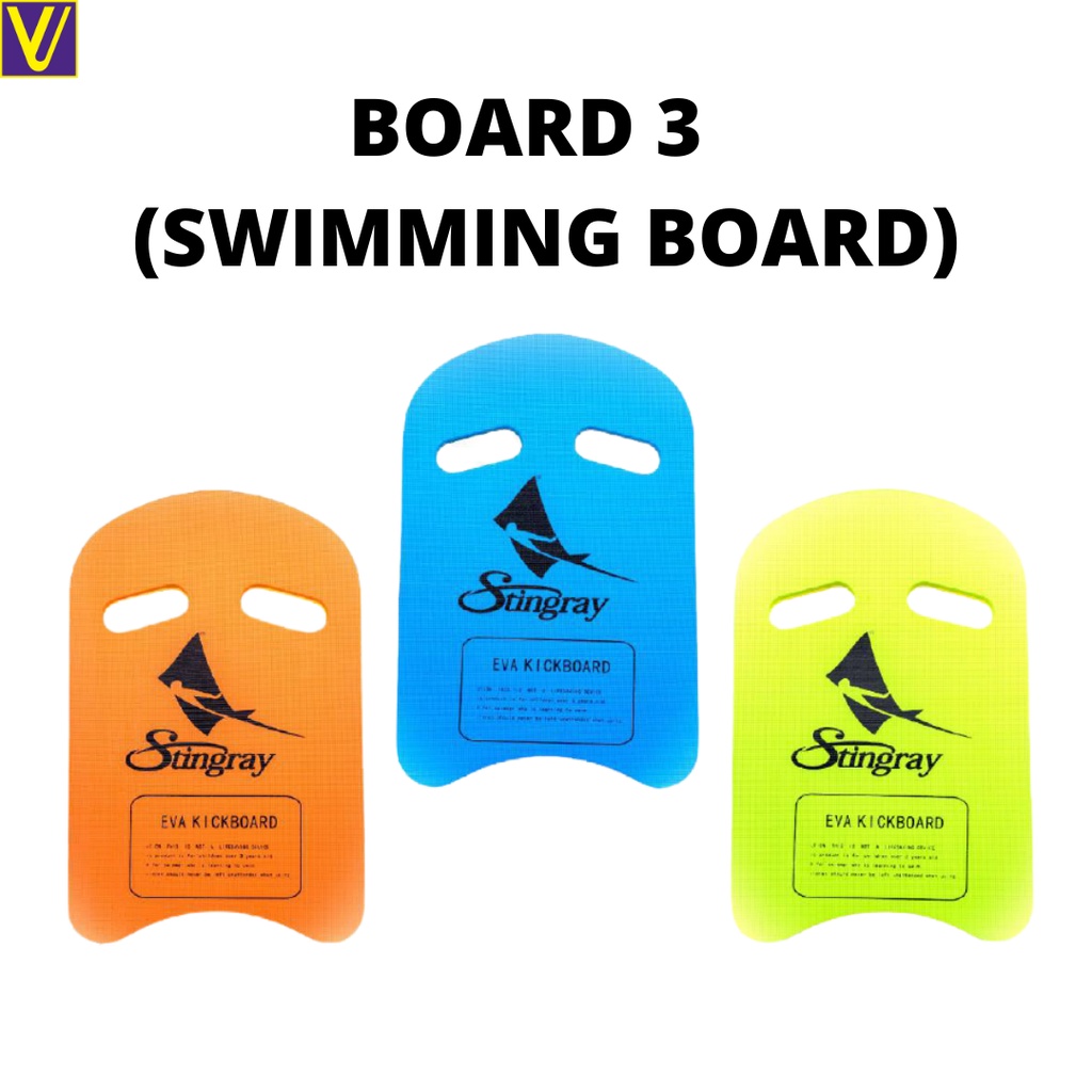 YUNAVALET Board By 3 . Peralatan Renang Kick Board , Swimming Board