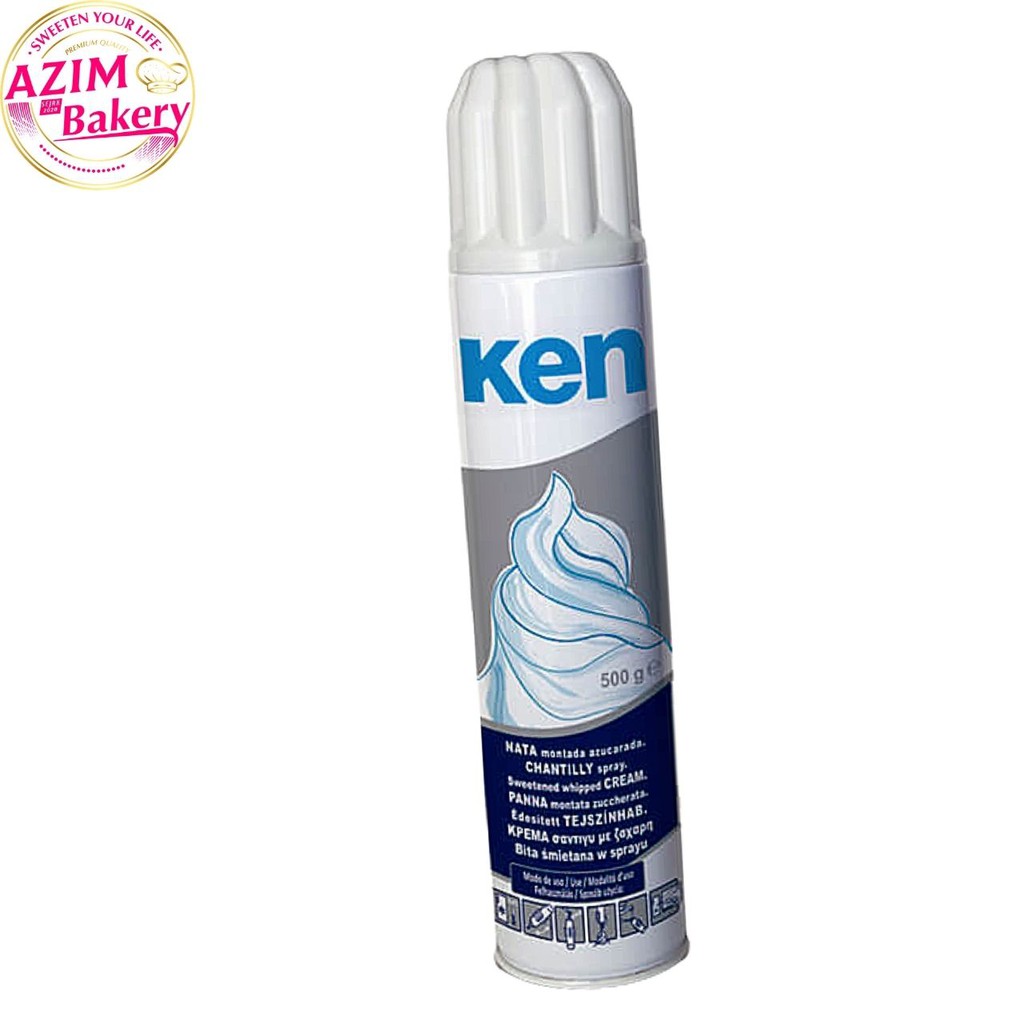 Ken Nata Spray Cream 500G Ken Whipped Cream Spray Ken Spray Ken