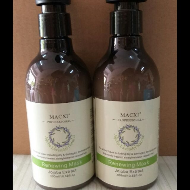 Macxi Jojoba Extract Renewing Hair Mask Shopee Malaysia