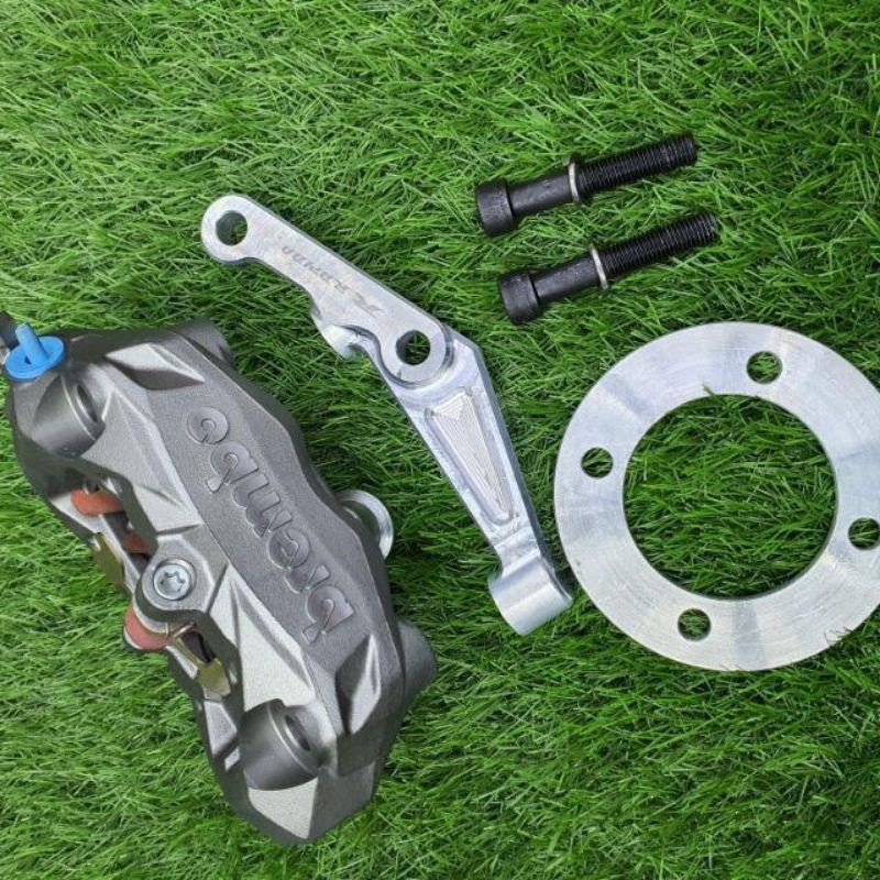 BREMBO M3 K50 K5 4POT CALIPER FRONT BREMBO P34 2POT CALIPER REAR