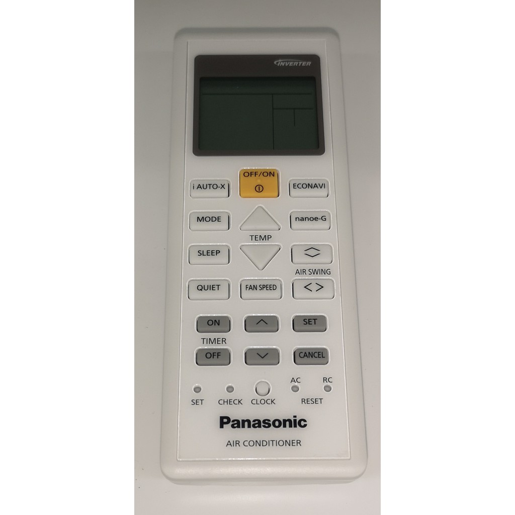 Panasonic Air Conditioner / Air Cond Remote Control (Original) Shopee