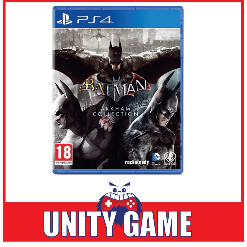 PS4 Batman Arkham Collection [ Disc + Code ] | Shopee Malaysia