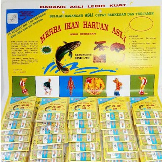 Buy Herba Ikan Haruan Asli 40 Paket Ready Stock Seetracker Malaysia