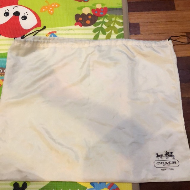coach dust bag authentic