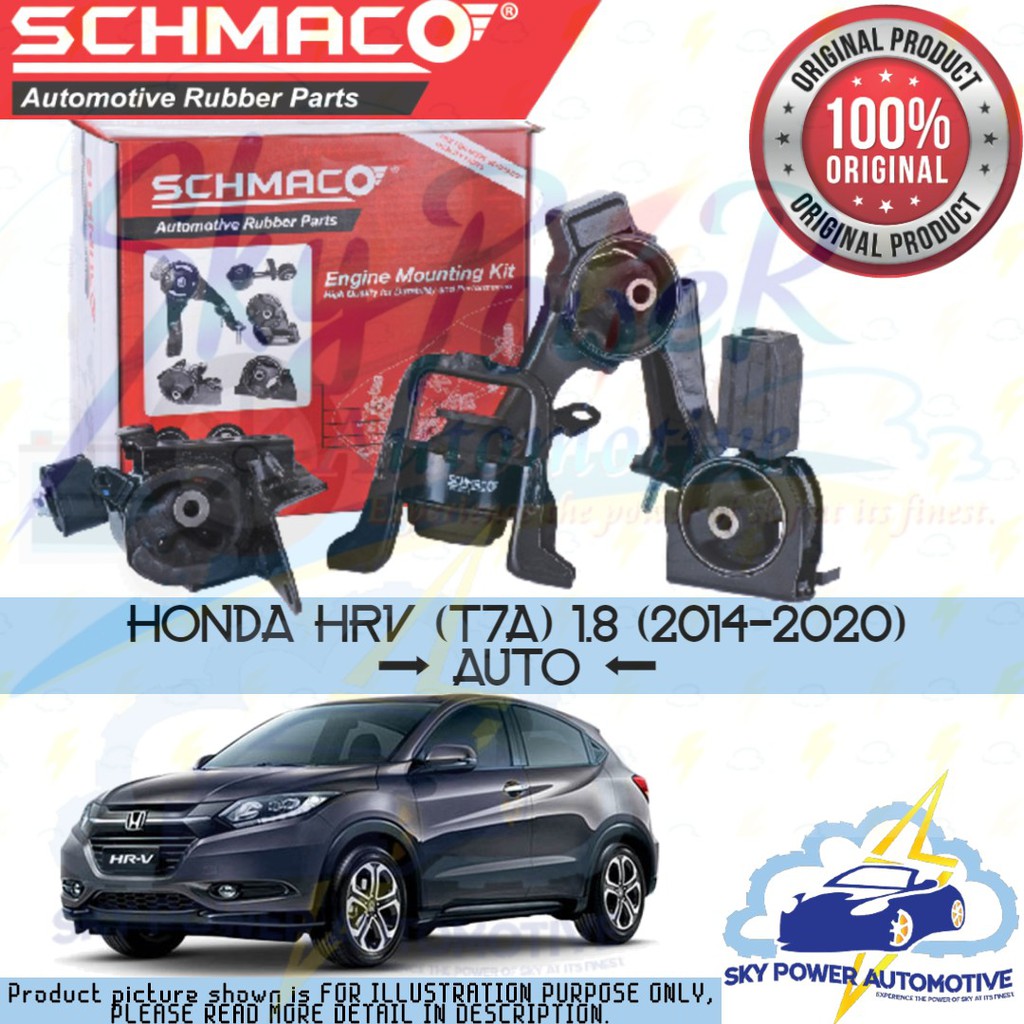 HONDA HRV (T7A) 1.8 (2014-2020) (AUTO) SCHMACO ENGINE MOUNTING (SET)