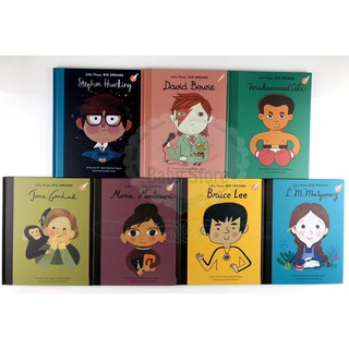 Little People Big Dreams 14 Book Set (Boy Series) SOFTCOVER PAPERBACK BOOK