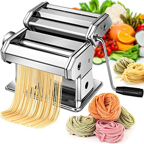 🌹READY STOCK🌹 Noodle Maker Machine High Quality Stainless Steel Manually Homemade Noodle Pasta Maker Mesin Mee Karipuff