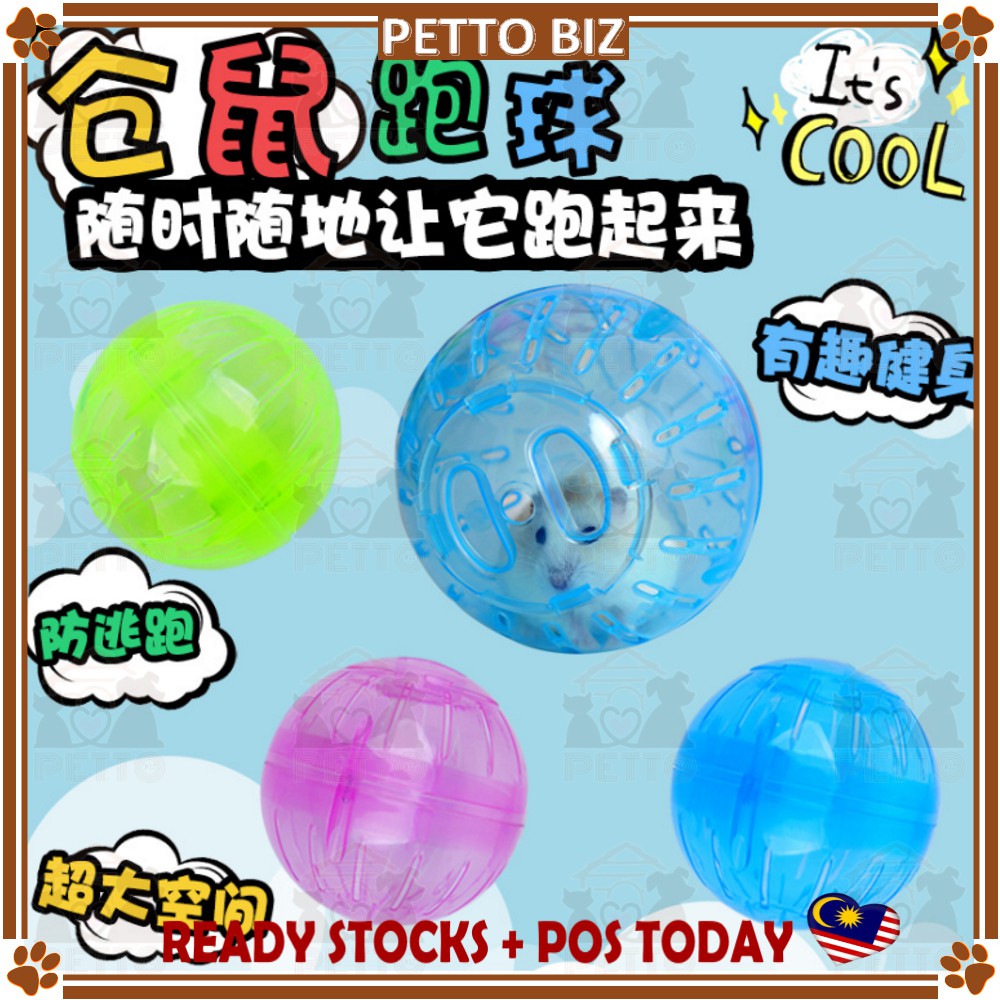 Exercise & Running Ball Bola Hamster Roller Hedgehog Small Animal Run