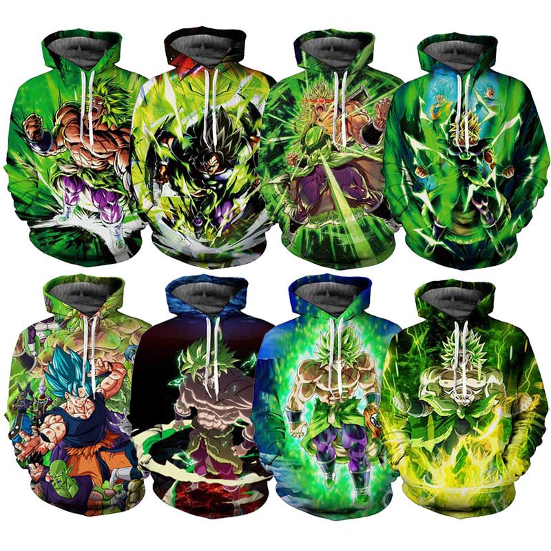 dragon ball super broly hoodie