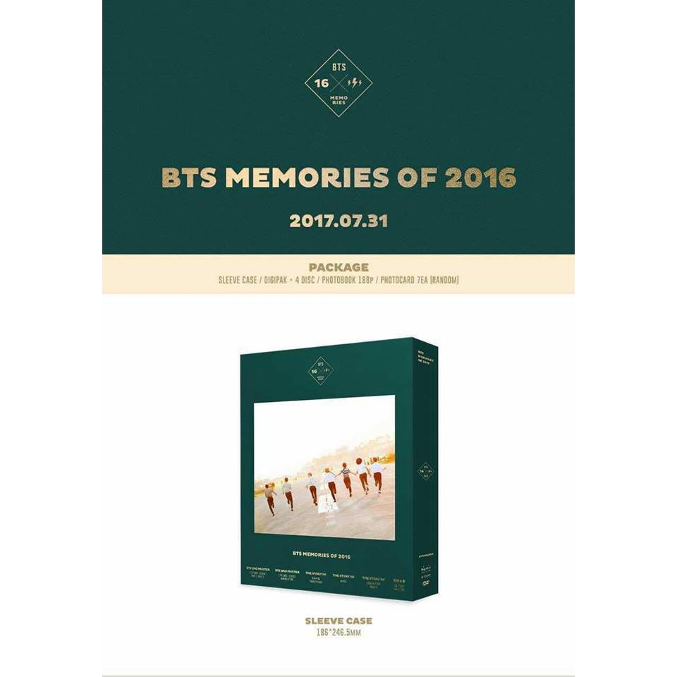 完成品 BTS DVD MEMORIES 2016 K-POP/アジア