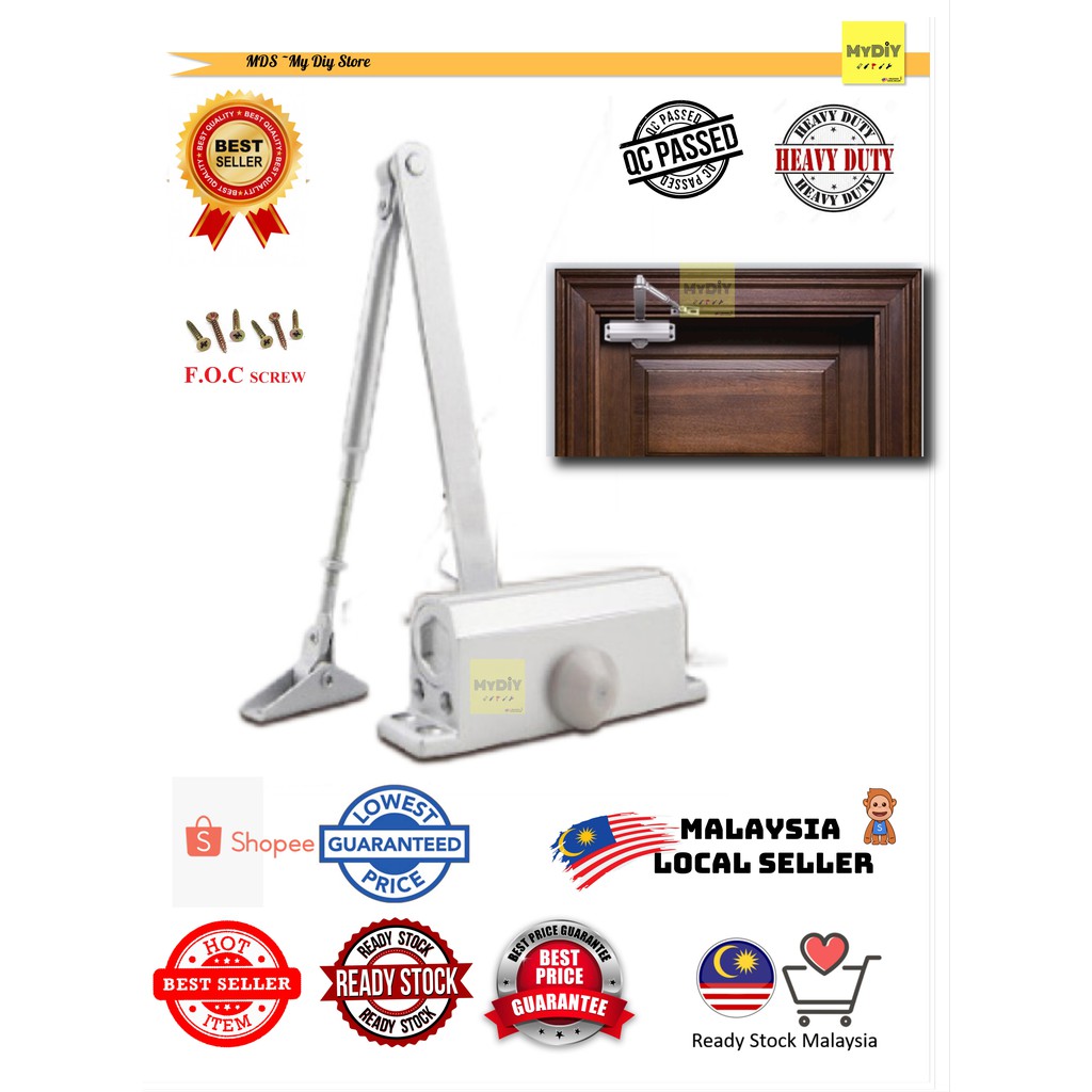  HARGA  KILANG MDS HEAVY DUTY DOOR CLOSER PINTU  TUTUP  AUTO 