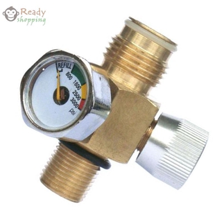 Paintball Switch valve Parts Inner Thread CO2 Tank Gold Silver Durable 
