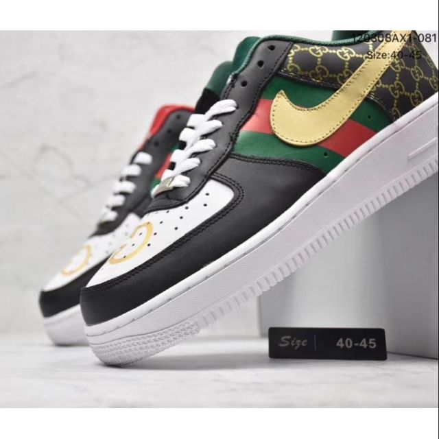 gucci x nike air force 1
