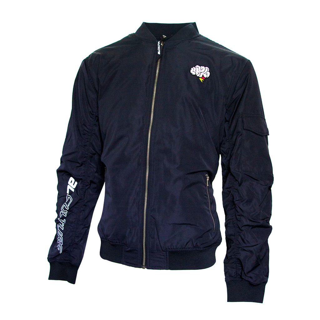 AL MEN BOMBER JACKETS JACKET BLACK