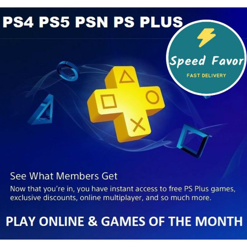 Buy Ps Plus Online Playstation Membership For Ps5 Ps4 Ps3 Vita Monthly 28days 14days Seetracker Malaysia