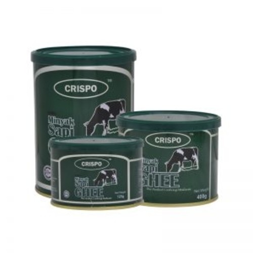 Crispo Minyak Sapi Ghee Halal 125g 400g 800g