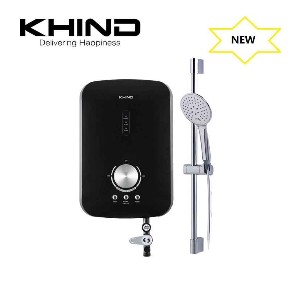 Khind Water Heater WH903P (DC Pump) Splash Proof Protection /WH802 NO