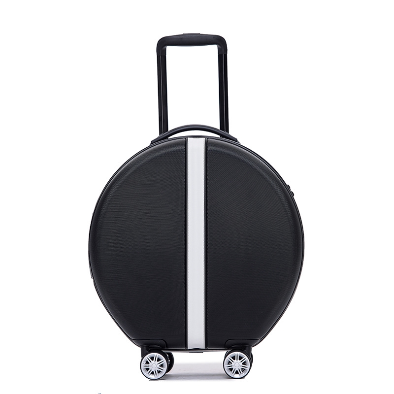 round luggage with wheels