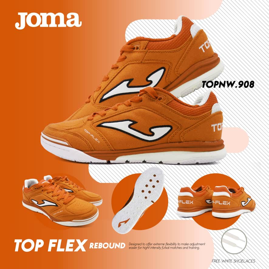 kasut futsal joma top flex
