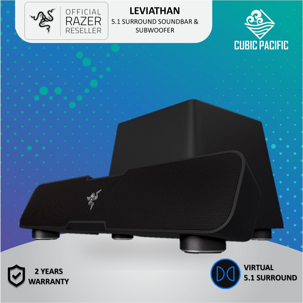 razer leviathan 5.1 surround soundbar