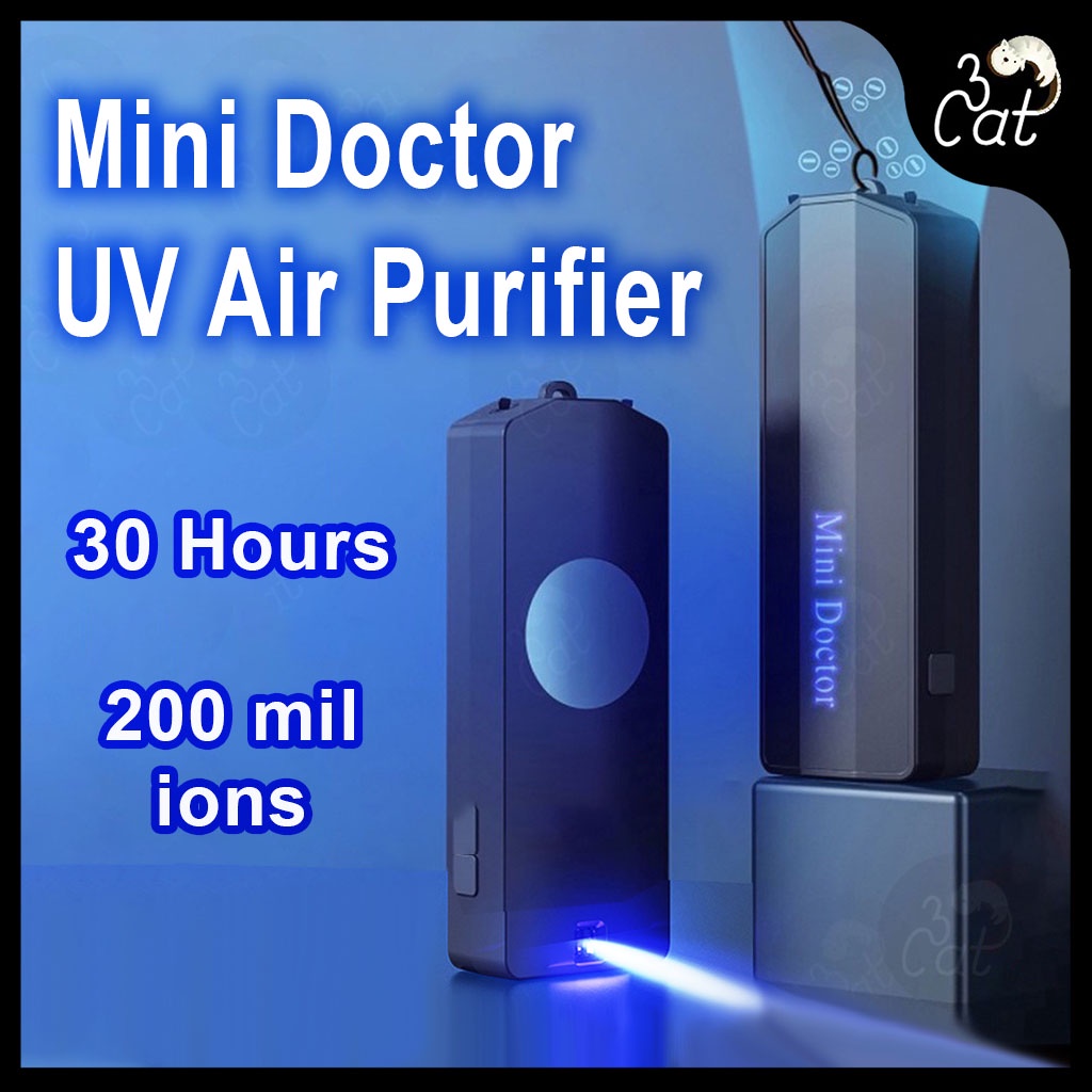 ThreeCat Wearable Portable Air Purifier Personal Air Purifier Necklace Ionizer Necklace Mini Air Purifier Necklace Mini Air Purifier Mini Ionizer Air Purifier Negative Ion Air Purifier Penapis Udara Mini 隨身空氣淨化器迷你負離子空氣淨化器随身负离子空气净化器负离子项链迷你空氣淨化器隨身