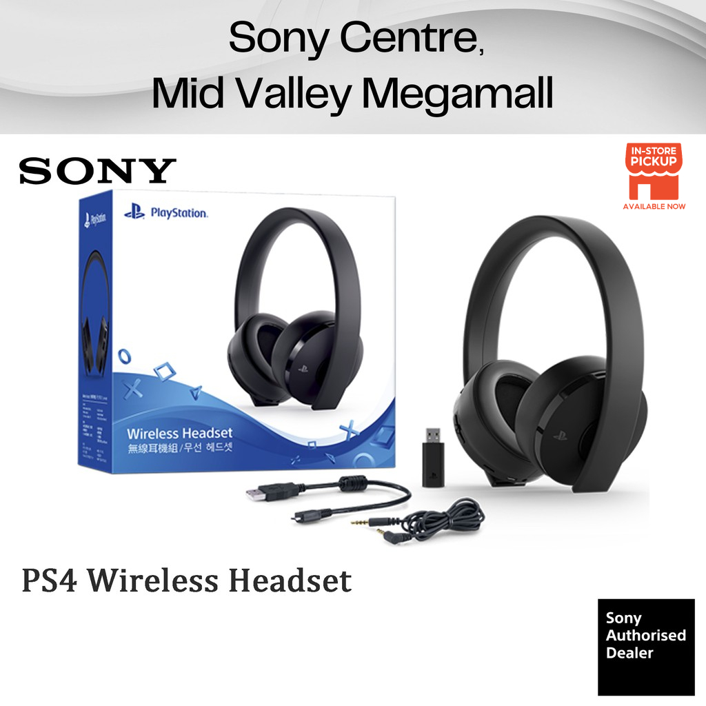 Sony Playstation 4 / PS4 Wireless Headset With 7.1 Virtual Surround