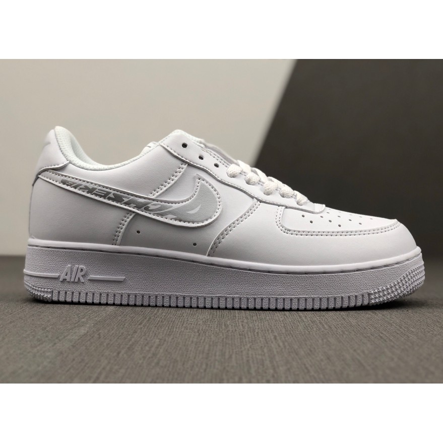 all white low top af1